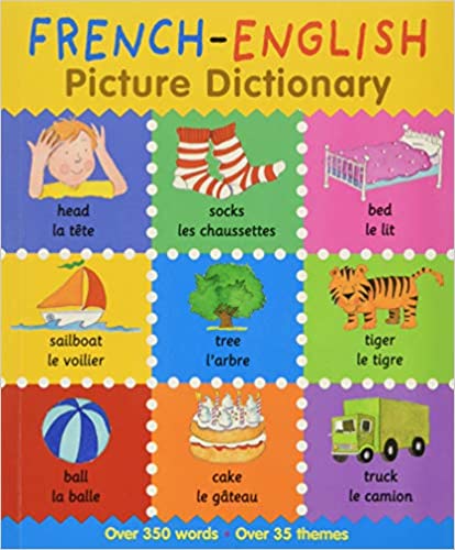 French-English Picture Dictionary - Scanned Pdf with Ocr